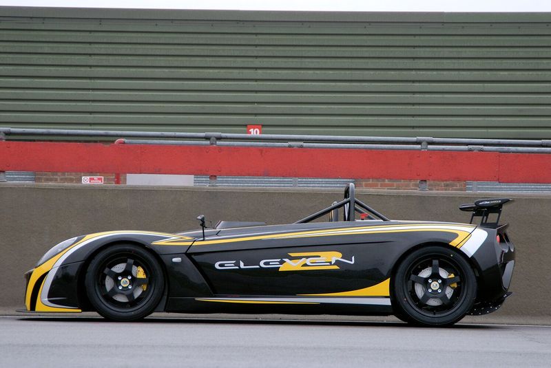 Lotus 2-Eleven, Родстер — вид слева