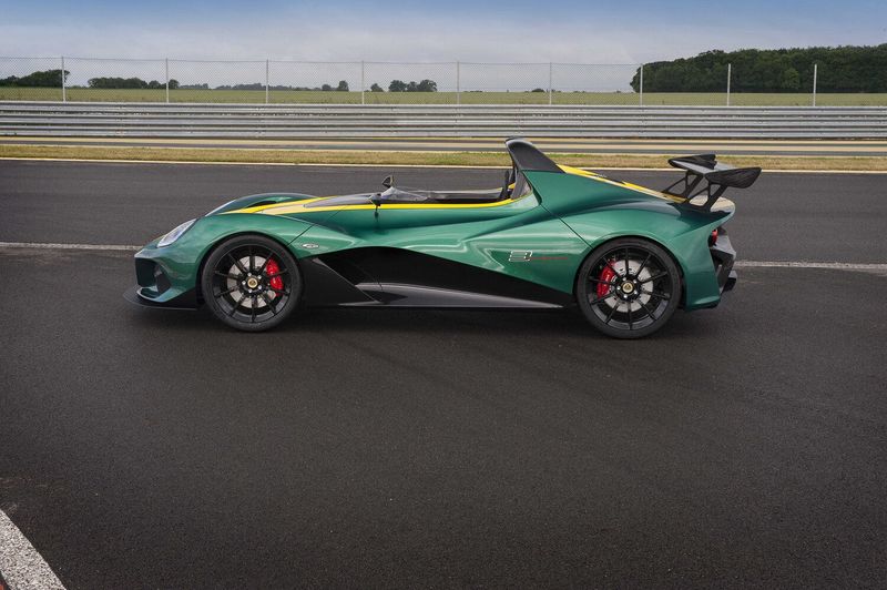 Lotus 3-Eleven, Родстер — вид справа