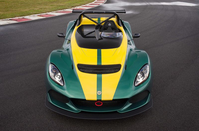 Lotus 3-Eleven, Родстер — вид спереди