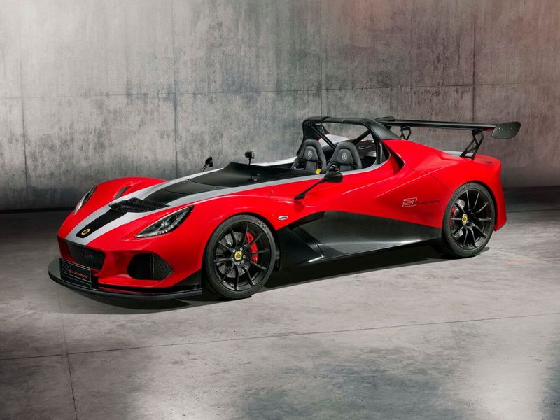 Lotus 3-Eleven, Родстер — вид спереди слева