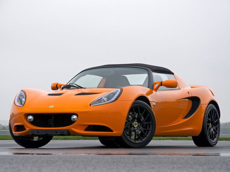 Lotus Elise II Рестайлинг, Родстер — вид спереди справа