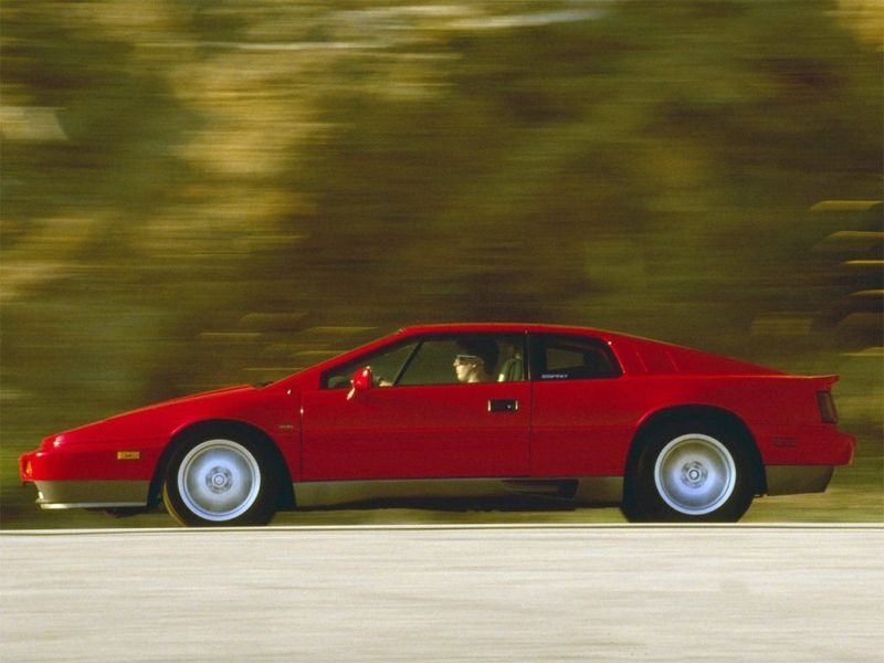 Lotus Esprit IV, Купе — вид слева