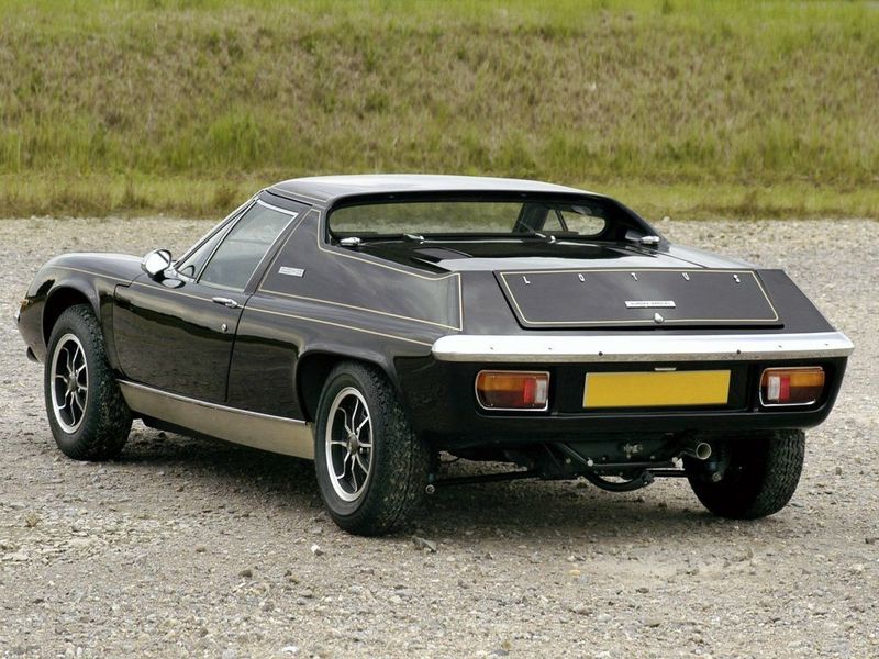 Lotus Europa, Купе — вид сзади слева