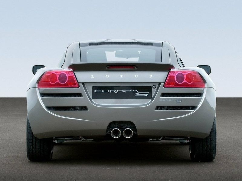 Lotus Europa S, Купе — вид сзади