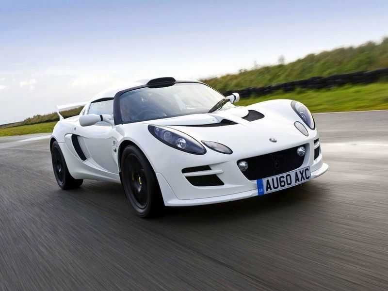 Lotus Exige II, Купе — вид спереди справа