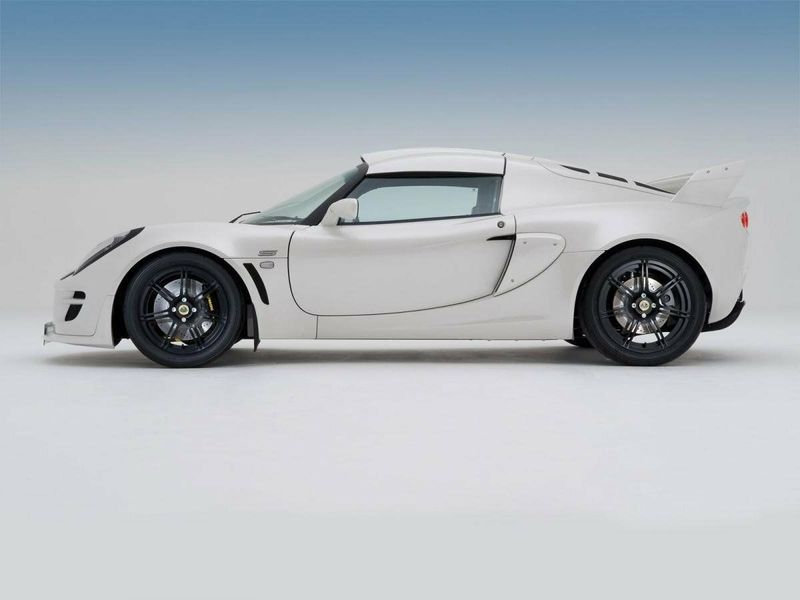 Lotus Exige II, Купе — вид слева