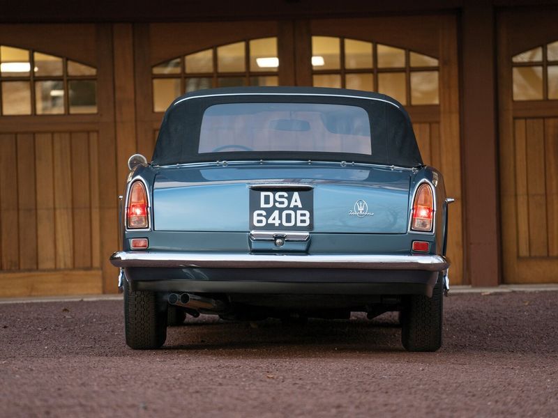 Maserati 3500 GT، قابلة للتحويل Spyder — منظر خلفي