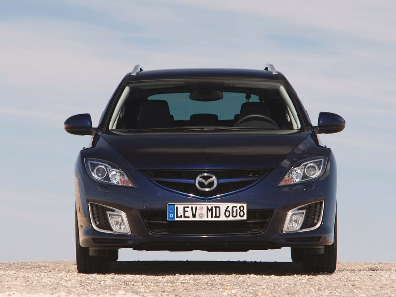 Mazda 6 II (GH), Универсал 5 дв. — вид спереди