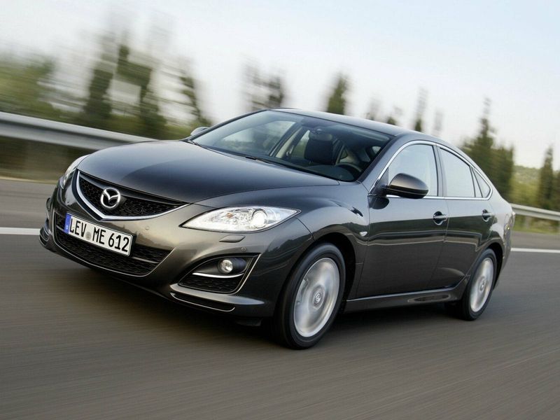 Mazda 6 II (GH) فيس ليفت الثاني (GH)، سيدان — منظر أمامي أيمن