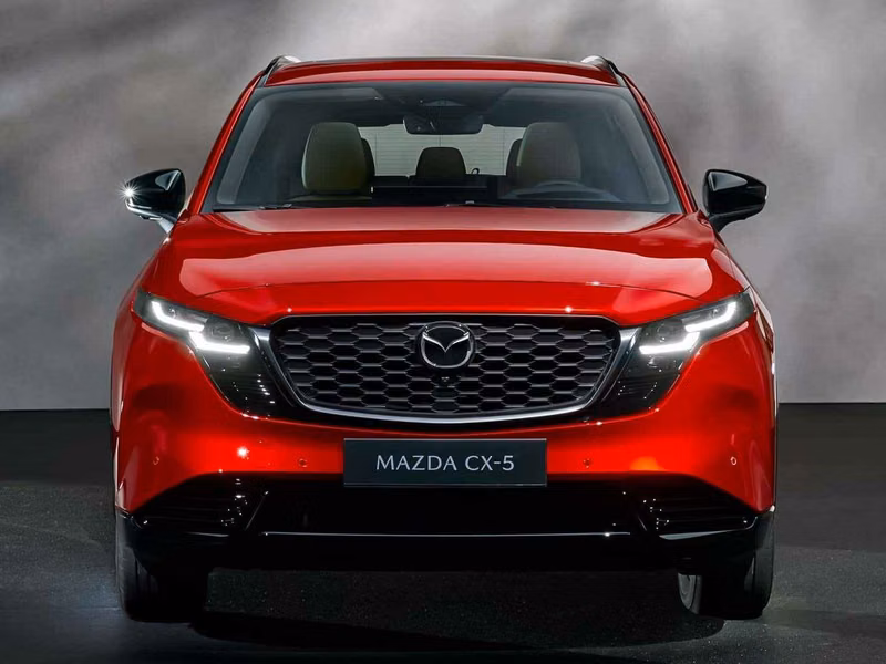 Mazda CX-5 ثالثاً، دفع رباعي 5 أبواب — منظر أمامي