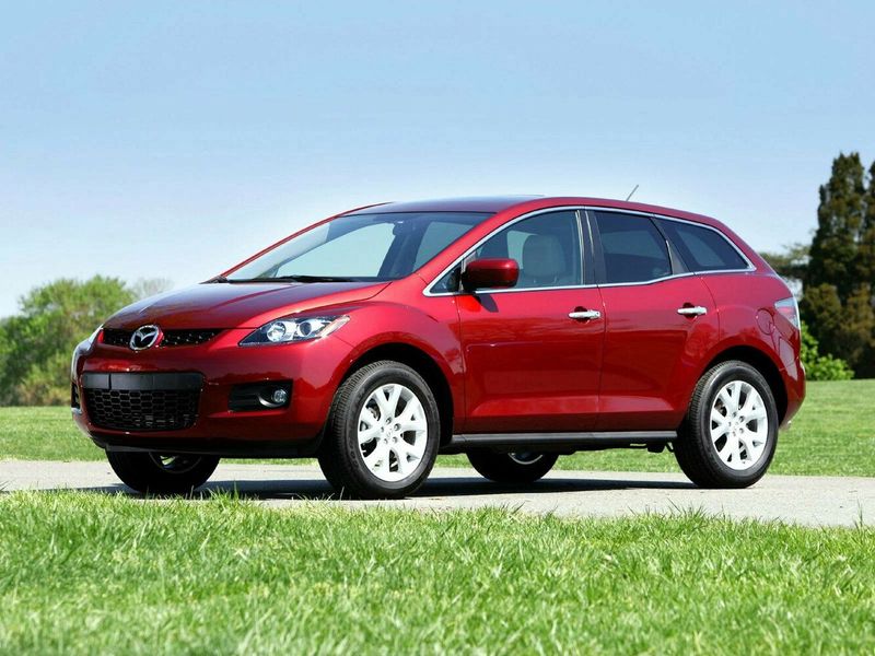 Mazda CX-7 I، دفع رباعي 5 أبواب — منظر أمامي أيمن