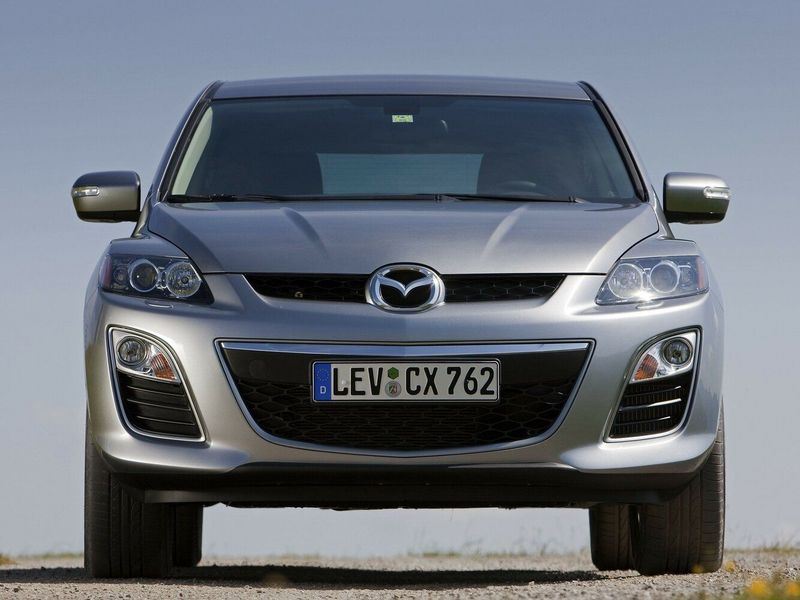 Mazda CX-7 أنا فيس ليفت، دفع رباعي 5 أبواب — منظر أمامي