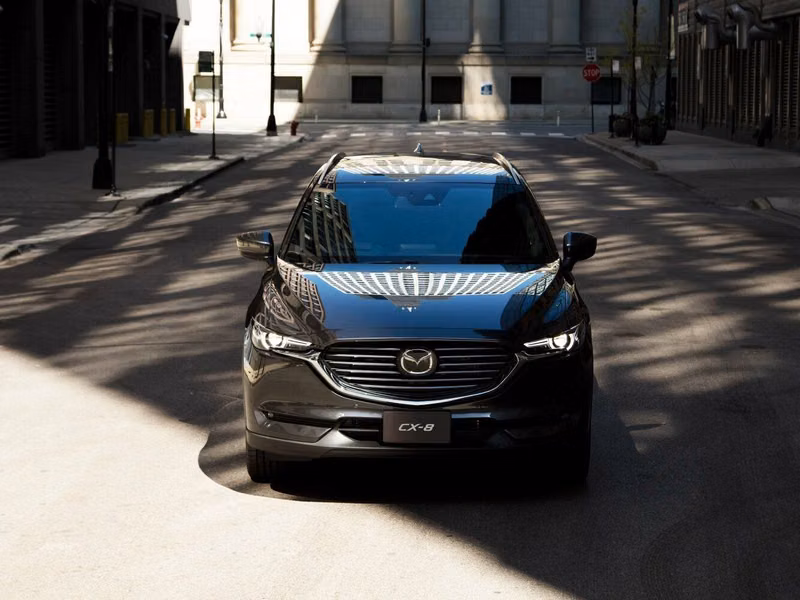 Mazda CX-8 I، دفع رباعي 5 أبواب — منظر أمامي