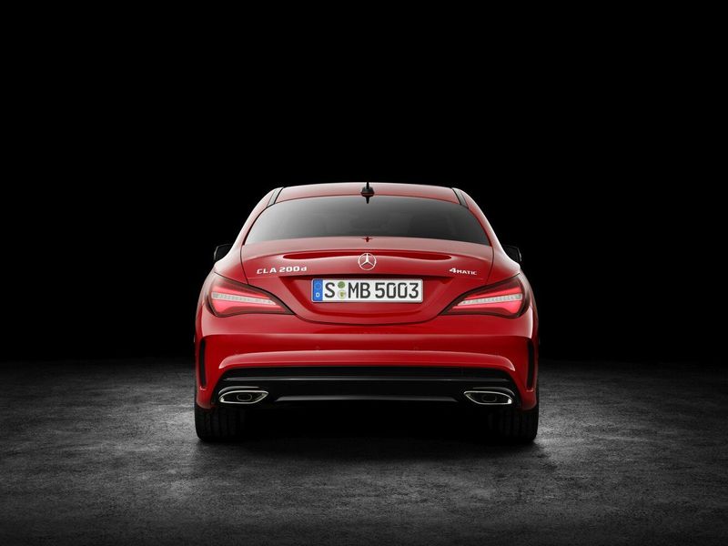 Mercedes-Benz CLA I (C117، X117) عملية فيس ليفت I (C117، X117)، سيدان — منظر خلفي