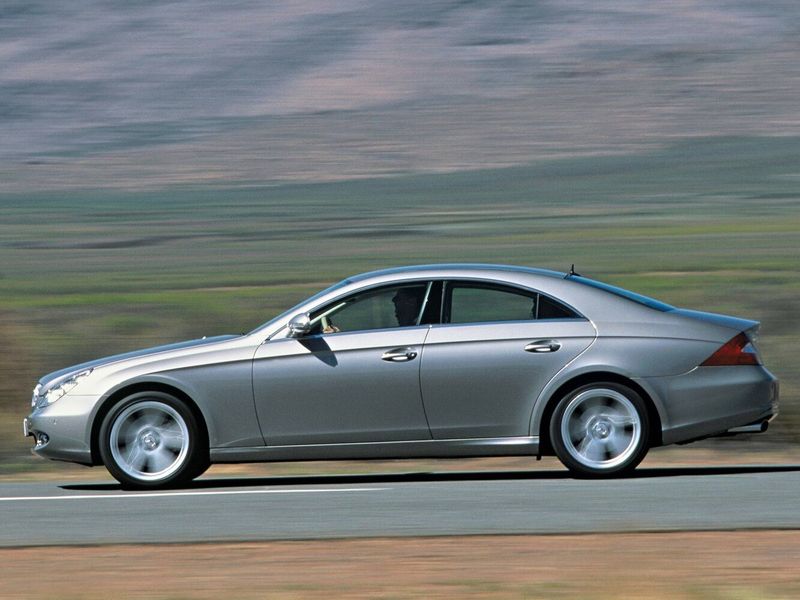 Mercedes-Benz CLS ط (C219)، سيدان — منظر من الجانب الأيسر