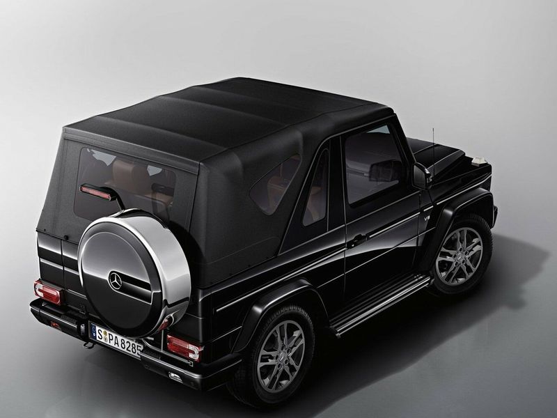 Mercedes-Benz G-Class II (W463 W463) فيس ليفت 3، دفع رباعي خارجي — منظر خلفي أيمن