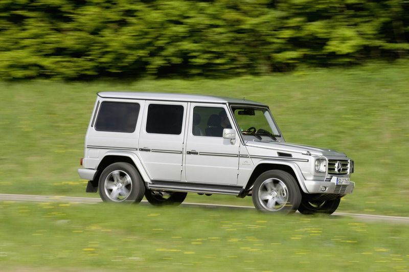Mercedes-Benz G-Class AMG I (W463) فيس ليفت I (W463)، دفع رباعي 5 أبواب — منظر أمامي أيمن