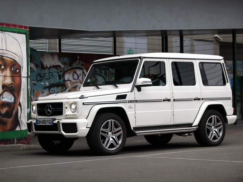 Mercedes-Benz G-Class AMG I (W463) عملية فيس ليفت 2، دفع رباعي 5 أبواب — منظر أمامي أيمن