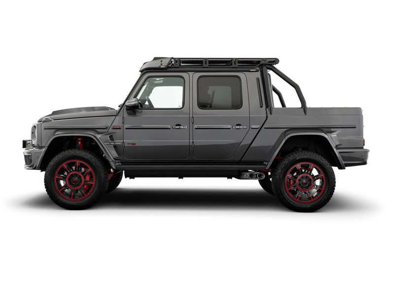 Mercedes-Benz G-Class AMG II (W463)، بيك أب بكابينة مزدوجة — منظر من الجانب الأيمن