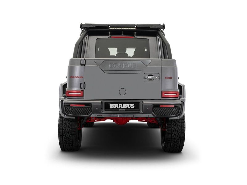 Mercedes-Benz G-Class AMG II (W463)، بيك أب بكابينة مزدوجة — منظر خلفي