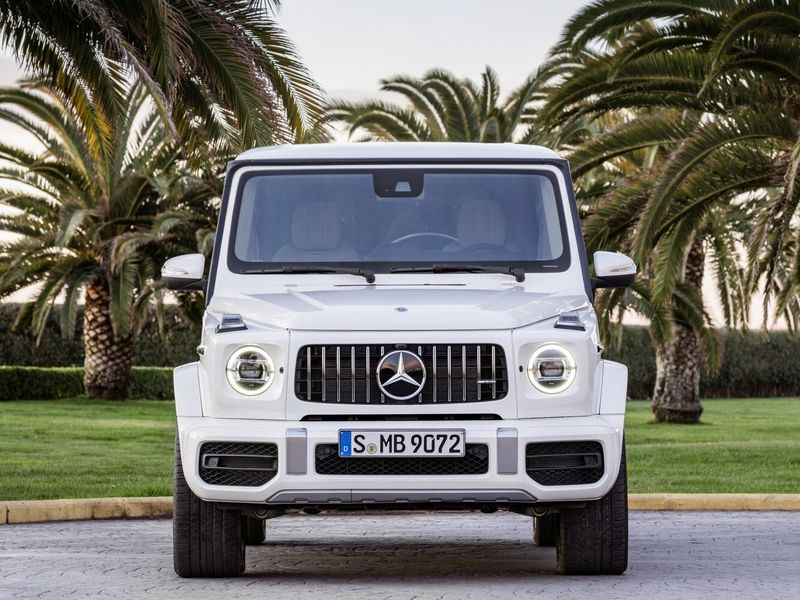 Mercedes-Benz G-Class AMG II (W463)، دفع رباعي 5 أبواب — منظر أمامي