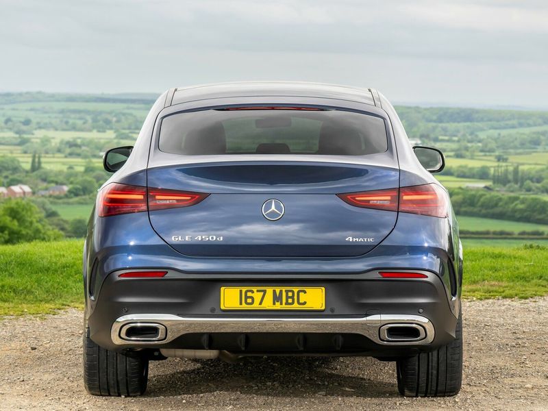 Mercedes-Benz GLE Coupe II (C167) Facelift, SUV 5 dr. — rear view