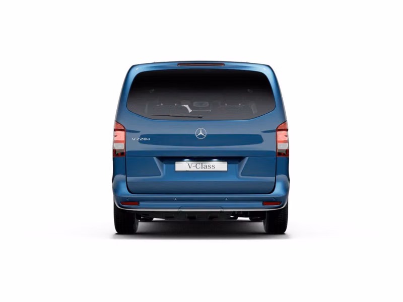 Mercedes-Benz V-Class III (W447 W447) فيس ليفت 2، ميني فان Long — منظر خلفي