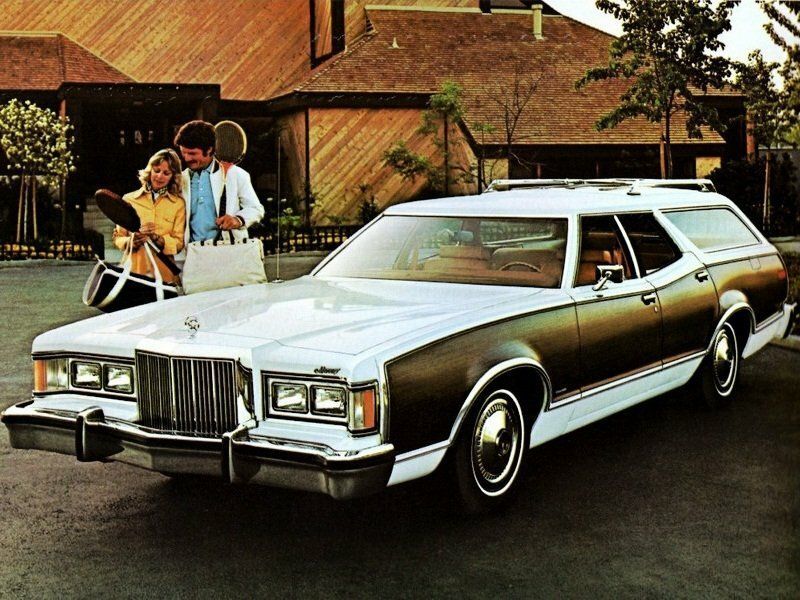 Mercury Cougar رابعاً، واجون 5 أبواب — منظر أمامي أيمن