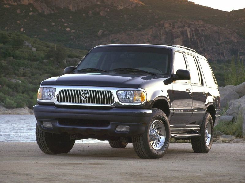 Mercury Mountaineer أنا فيس ليفت، دفع رباعي 5 أبواب — منظر أمامي أيمن