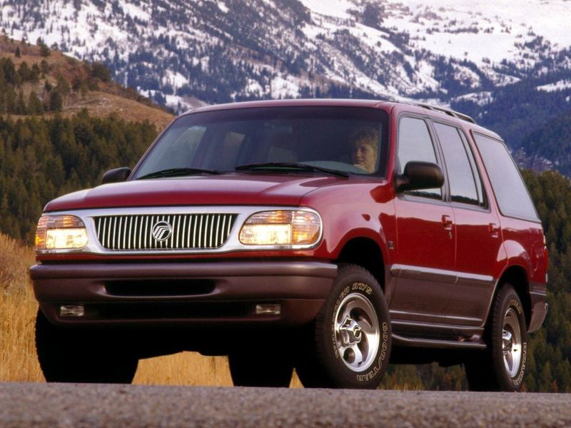 Mercury Mountaineer I، دفع رباعي 5 أبواب — منظر أمامي أيمن