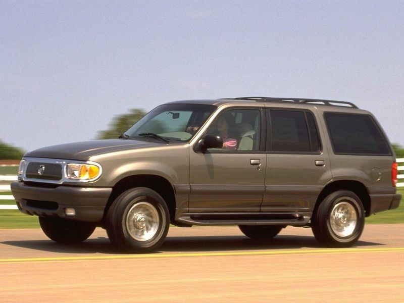 Mercury Mountaineer أنا فيس ليفت، دفع رباعي 5 أبواب — منظر أمامي أيسر