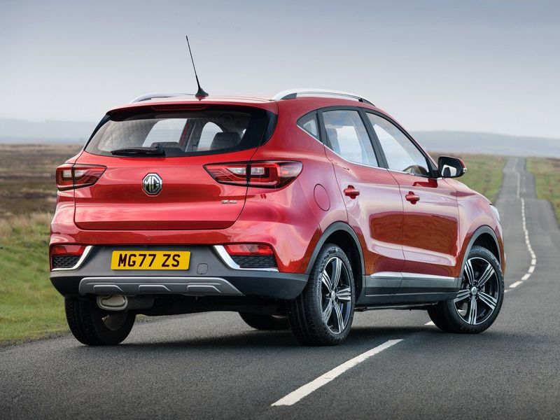 MG ZS II, Внедорожник 5 дв. — вид сзади справа