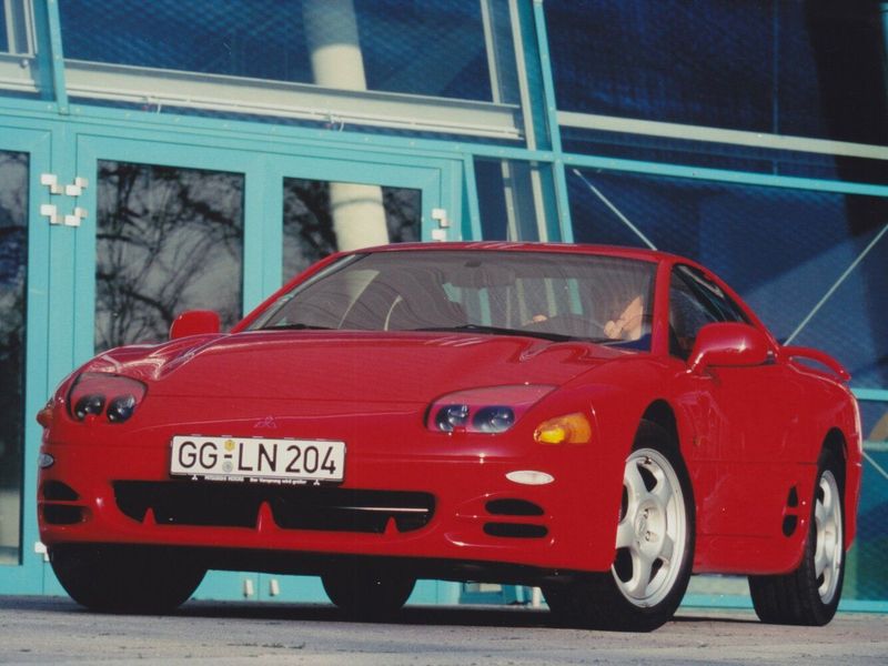 Mitsubishi 3000 GT ثانياً، كوبيه — منظر أمامي أيمن