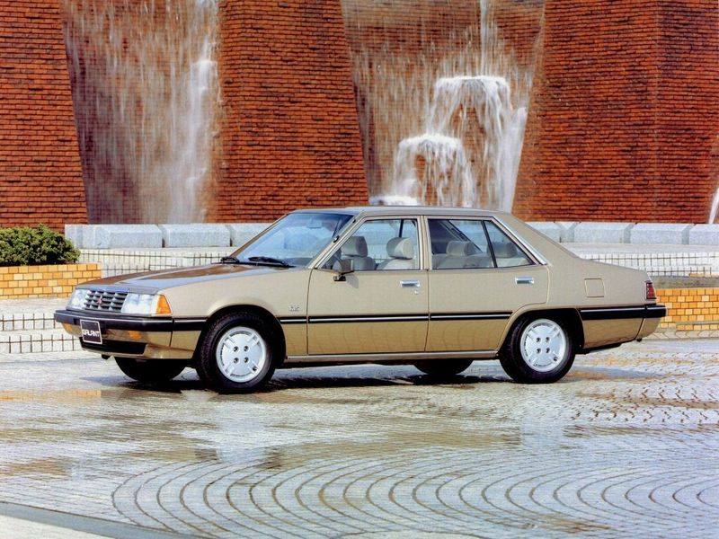 Mitsubishi Galant رابعاً، سيدان — منظر أمامي أيسر