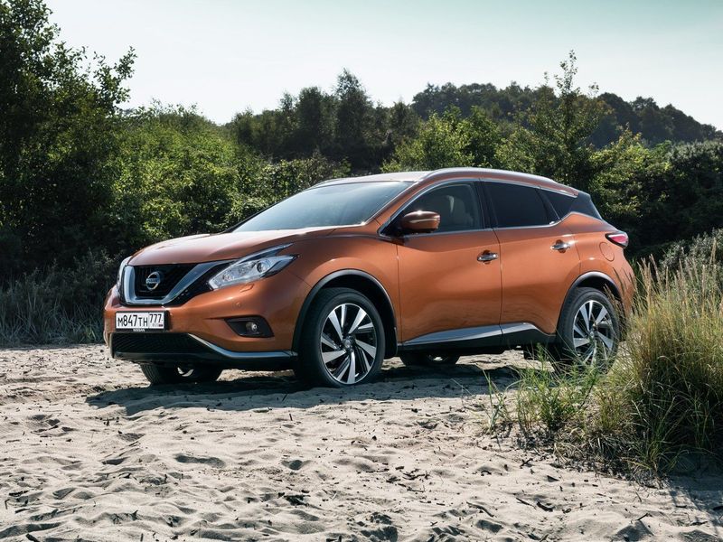 Nissan Murano III (Z52)، دفع رباعي 5 أبواب — منظر أمامي أيمن
