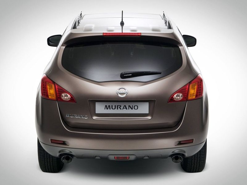 Nissan Murano II (Z51)، دفع رباعي 5 أبواب — منظر خلفي