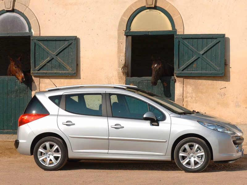 Peugeot 207 I, Универсал 5 дв. — вид слева