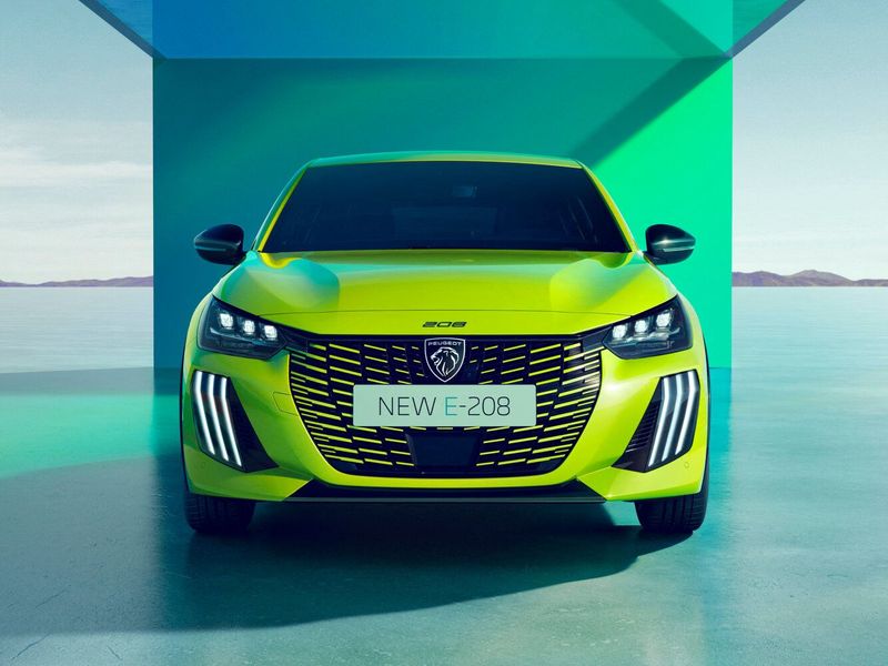 Peugeot 208 II Рестайлинг, Хэтчбек 5 дв. — вид спереди
