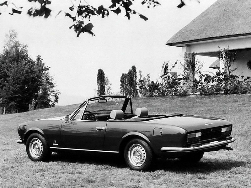 Peugeot 504, Кабриолет — вид сзади в три четверти
