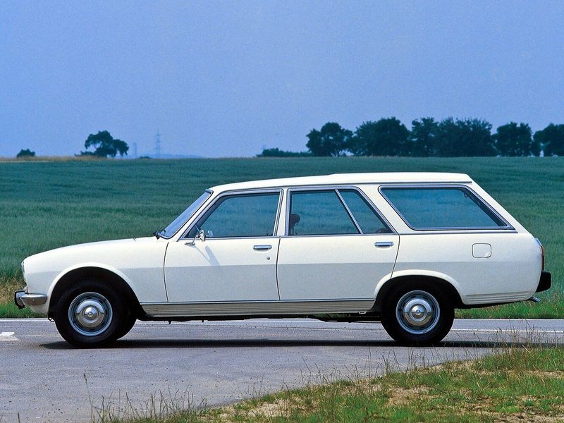 Peugeot 504, Универсал 5 дв. — вид слева