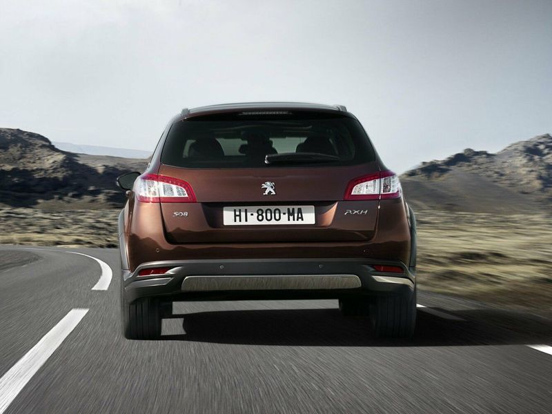 Peugeot 508 I, Универсал 5 дв. RXH — вид сзади