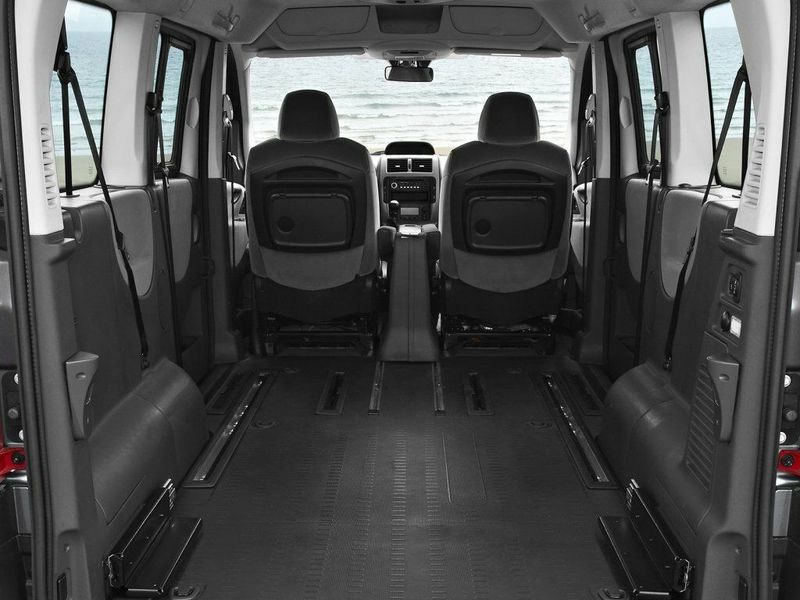 Peugeot Expert II, Минивэн — багажное отделение