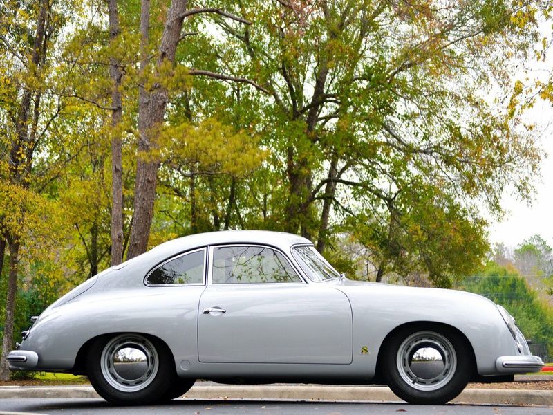 Porsche 356 I, Купе — вид слева