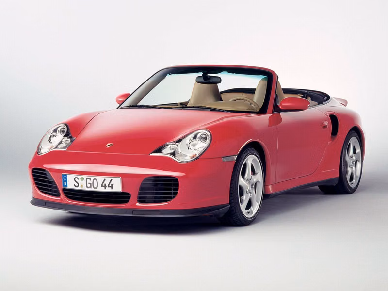 Porsche 911 عملية فيس ليفت V (996)، قابلة للتحويل — منظر أمامي أيمن
