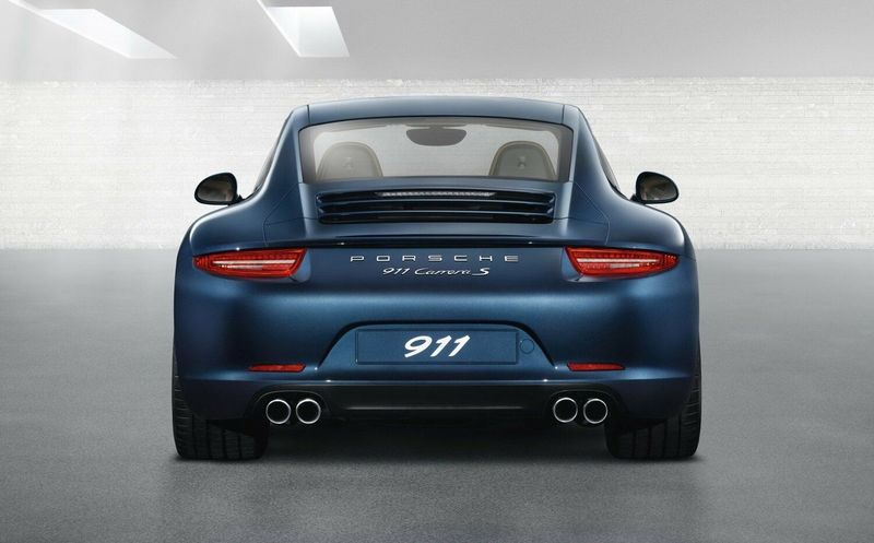 Porsche 911 سابعاً (991)، كوبيه — منظر خلفي