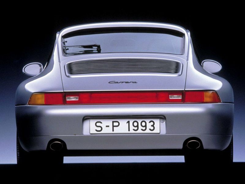 Porsche 911 IV (993), Купе — вид сзади