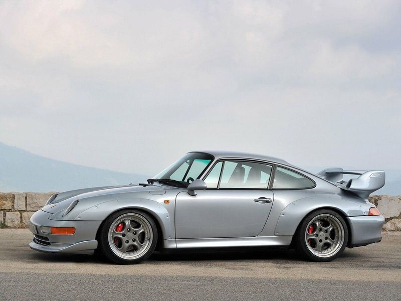Porsche 911 GT2 993, Купе — вид слева