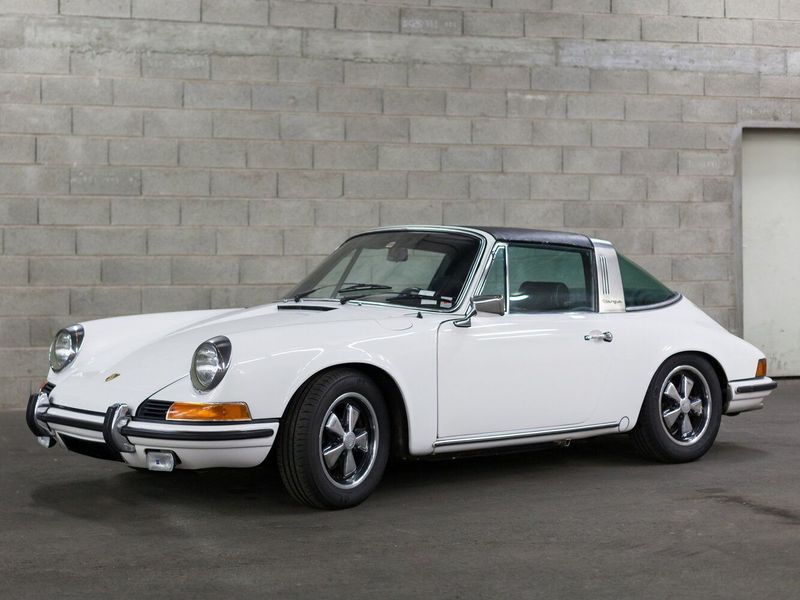 Porsche 912 I، تارغا — منظر أمامي أيمن