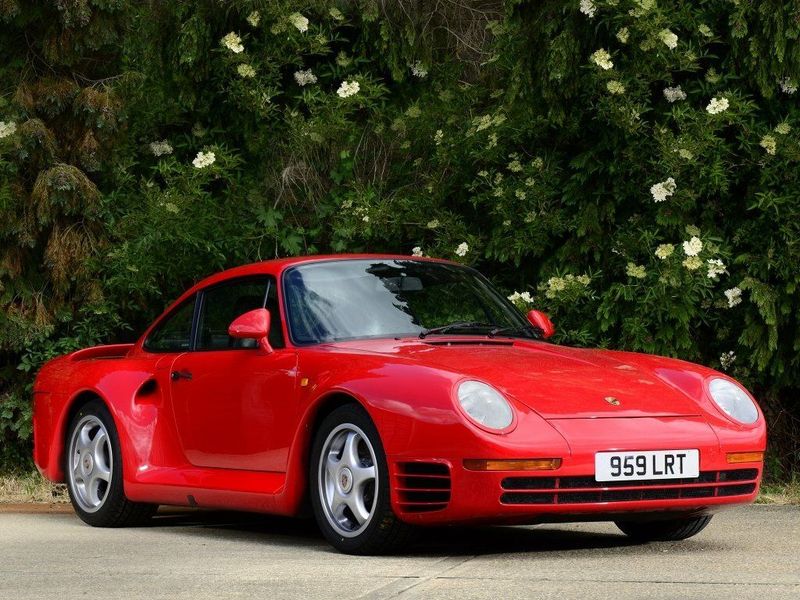 Porsche 959، كوبيه — منظر أمامي أيمن