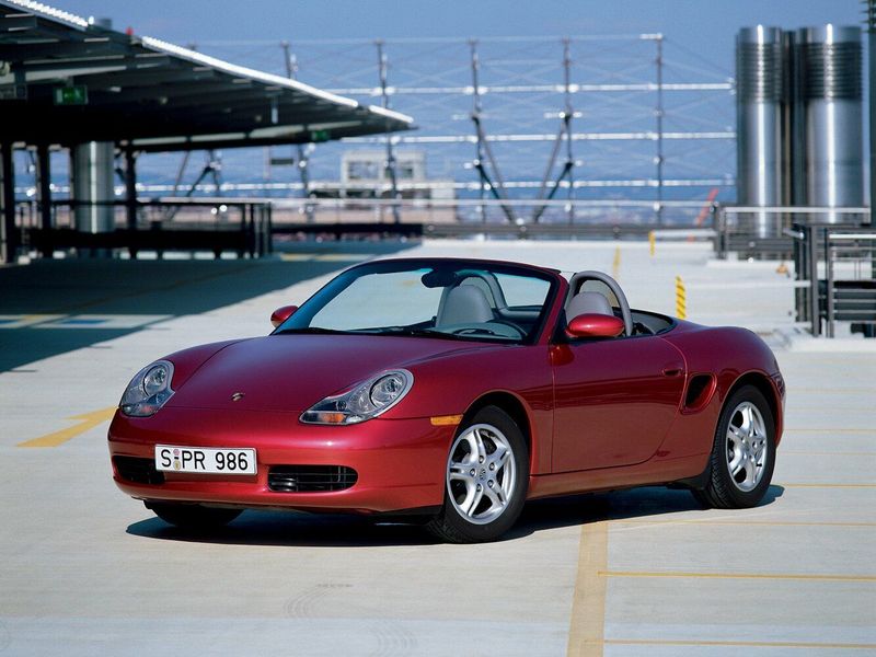 Porsche 718 Boxster I (986), Родстер — вид спереди справа